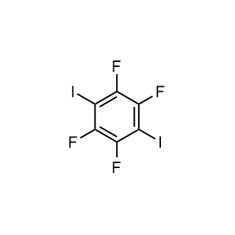 1,2,4,5-Tetrafluoro-3,6-diiodobenzene Chemical Structure