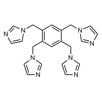 1,2,4,5-Tetrakis((1H-imidazol-1-yl)methyl)benzene Chemical Structure