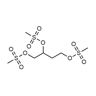 1,2,4-Tris(methanesulfonyloxy)butane Chemische Struktur