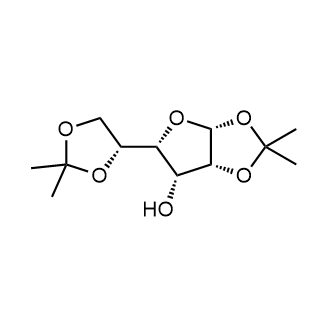 1,2:5,6-Di-O-isopropylidene-α-D-gulofuranose Chemical Structure