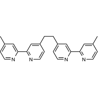 1,2-Bis(4'-methyl-[2,2'-bipyridin]-4-yl)ethane Chemical Structure