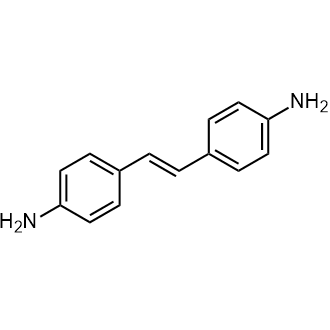 1,2-Bis(4-aminophenyl)ethylene 化学構造