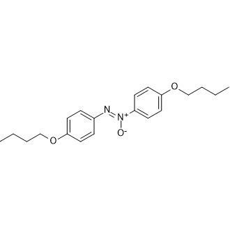 1,2-Bis(4-butoxyphenyl)diazene oxide 化学構造