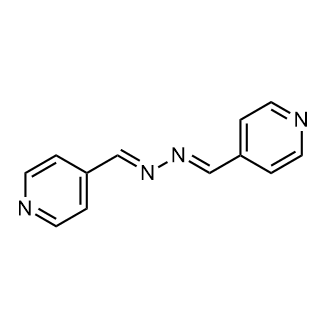 1,2-Bis(pyridin-4-ylmethylene)hydrazine Chemical Structure