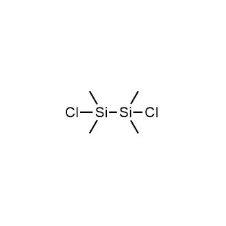 1,2-Dichloro-1,1,2,2-tetramethyldisilane Chemical Structure