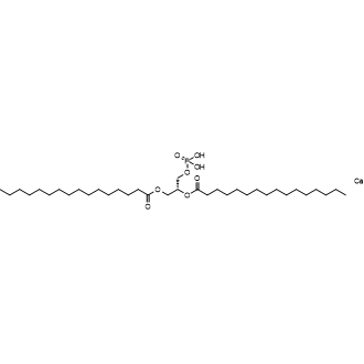 1,2-Dipalmitoyl-sn-glycero-3-phosphate calcium salt Chemical Structure