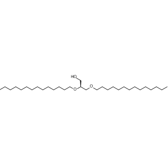 1,2-O,O-Ditetradecyl-rac-glycerol Chemische Struktur