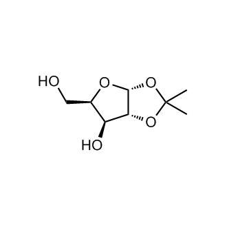 1,2-O-Isopropylidene-alpha-D-xylofuranose 化学構造