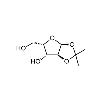 1,2-O-Isopropylidene-α-L-xylofuranose Chemical Structure