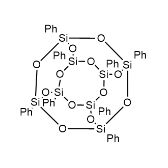 1,3,5,7,9,11,13,15-octaphenyl-2,4,6,8,10,12,14,16,17,18,19,20-dodecaoxa-1,3,5,7,9,11,13,15-octasilapentacyclo[9.5.1.1(3,9).1(5,15).1(7,13)]icosane التركيب الكيميائي