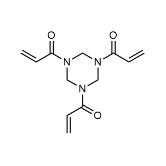 1,3,5-Triacryloylhexahydro-1,3,5-triazine 化学構造