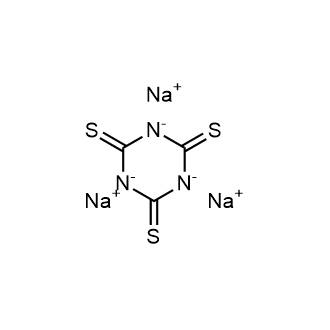 1,3,5-Triazine-2,4,6-trithiol trisodium salt, approx Chemische Struktur