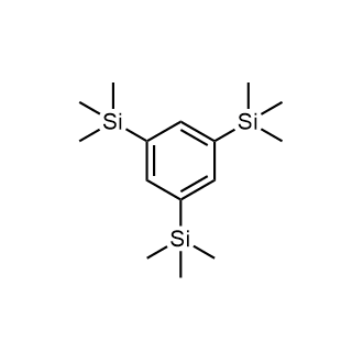 1,3,5-Tris(trimethylsilyl)benzene Chemische Struktur