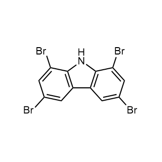 1,3,6,8-Tetrabromo-9H-carbazole Chemical Structure