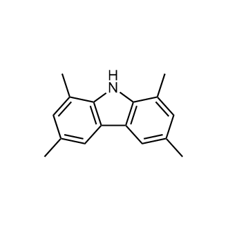 1,3,6,8-Tetramethyl-9H-carbazole Chemische Struktur