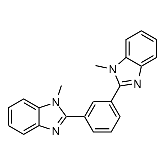 1,3-Bis(1-methyl-1H-benzo[d]imidazol-2-yl)benzene Chemical Structure