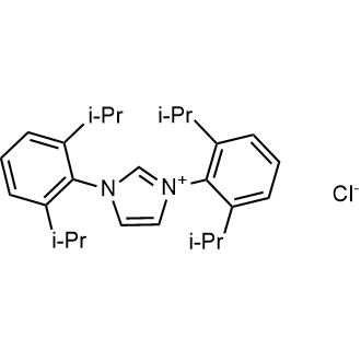 1,3-Bis(2,6-diisopropylphenyl)imidazolium chloride Chemical Structure