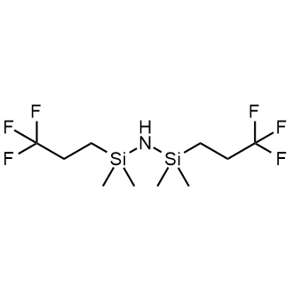 1,3-Bis(3,3,3-trifluoropropyl)-1,1,3,3-tetramethyldisilazane Chemical Structure