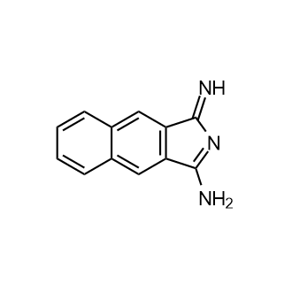 1,3-Diiminobenz[f]isoindoline التركيب الكيميائي