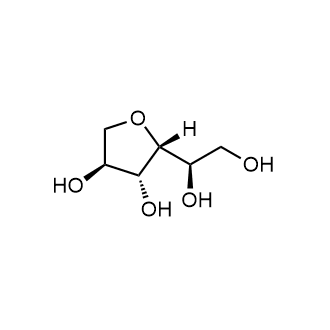 1,4-Anhydro-D-glucitol Chemische Struktur