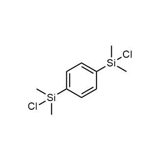 1,4-Bis(chlorodimethylsilyl)benzene Chemical Structure