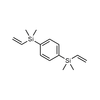 1,4-Bis(dimethylvinylsilyl)benzene Chemical Structure