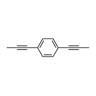 1,4-Di(prop-1-yn-1-yl)benzene Chemical Structure