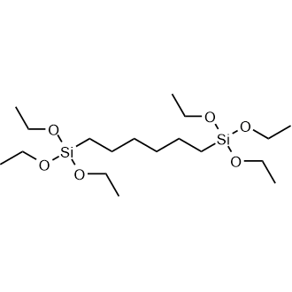 1,6-Bis(triethoxysilyl)hexane 化学構造