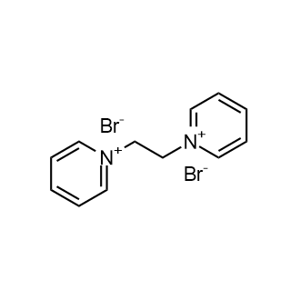 1-[2-(pyridin-1-ium-1-yl)ethyl]pyridin-1-ium dibromide Chemical Structure