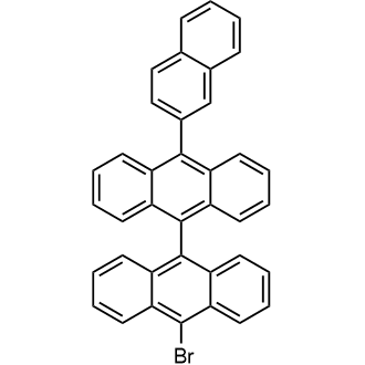 10-Bromo-10'-(2-naphthyl)-9,9'-bianthracene Chemical Structure