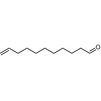 10-Undecenal Chemical Structure