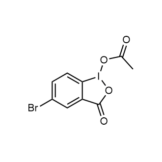 1-Acetoxy-5-bromo-1,2-benziodoxol-3(1H)-one Chemische Struktur