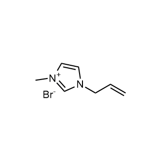 1-Allyl-3-methylimidazolium bromide Chemical Structure