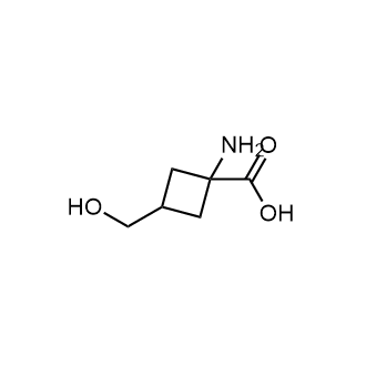 1-Amino-3-(hydroxymethyl)cyclobutane-1-carboxylic acid Chemical Structure