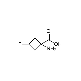 1-Amino-3-fluorocyclobutane-1-carboxylic acid Chemical Structure