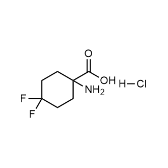 1-Amino-4,4-difluorocyclohexanecarboxylic acid hydrochloride Chemical Structure