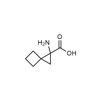 1-Aminospiro[2.3]hexane-1-carboxylic acid Chemische Struktur