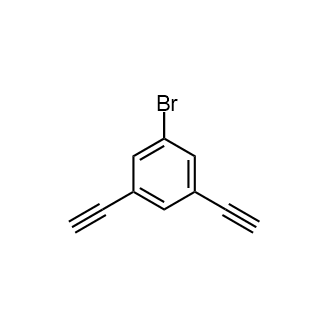 1-Bromo-3,5-diethynylbenzene Chemical Structure