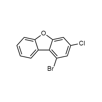 1-Bromo-3-chlorodibenzo[b,d]furan التركيب الكيميائي