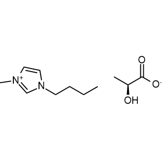 1-Butyl-3-methyl-1H-imidazol-3-ium (S)-2-hydroxypropanoate Chemical Structure