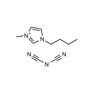 1-butyl-3-methylimidazolium dicyanamide Chemische Struktur