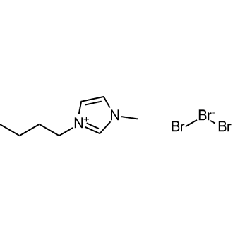 1-Butyl-3-methylimidazolium Tribromide Chemische Struktur