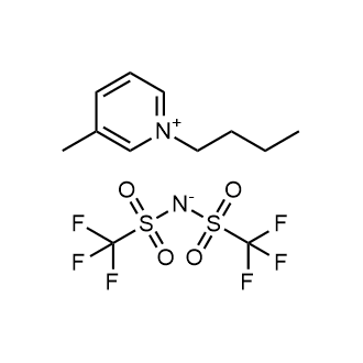 1-Butyl-3-methylpyridin-1-ium bis((trifluoromethyl)sulfonyl)amide التركيب الكيميائي