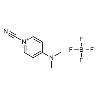 1-Cyano-4-(dimethylamino)pyridin-1-ium tetrafluoroborate Chemical Structure