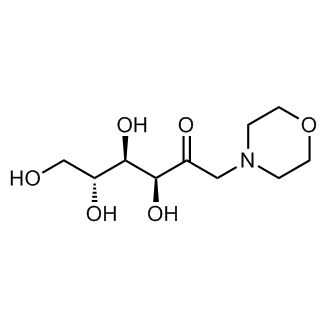 1-Deoxy-1-morpholino-D-fructose Chemical Structure