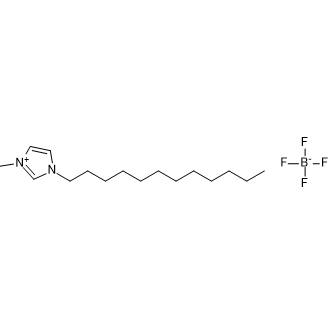 1-dodecyl-3-methylimidazolium tetrafluoroborate Chemical Structure