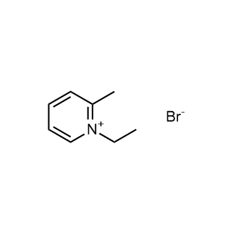 1-Ethyl-2-methylpyridinium Bromide Chemical Structure