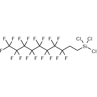 1H,1H,2H,2H-Perfluorodecyltrichlorosilane Chemische Struktur