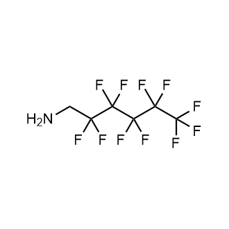 1H,1H-Undecafluorohexylamine 化学構造