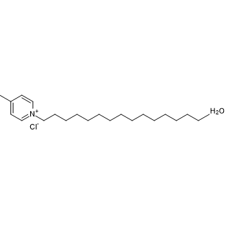 1-Hexadecyl-4-methylpyridin-1-ium chloride hydrate Chemische Struktur